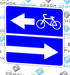 5.13.3 Выезд на дорогу с полосой для велосипедов